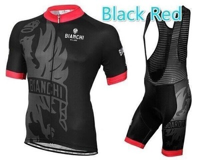 Kurz-/Langarm-Fahrradshirts Kits Gepolsterte Trägerho W9C8 Herren Radtrikot-Sets