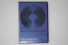Cbs Evening News Archives DVD September 17, 2001