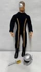 Super Gi Joe Figure Cyborg & Uniform 8.5” Brown Hair