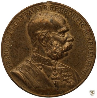 ÖSTERREICH Medaille 1898 Franz Joseph "Signum Memoriae" | Henkelspuren schön