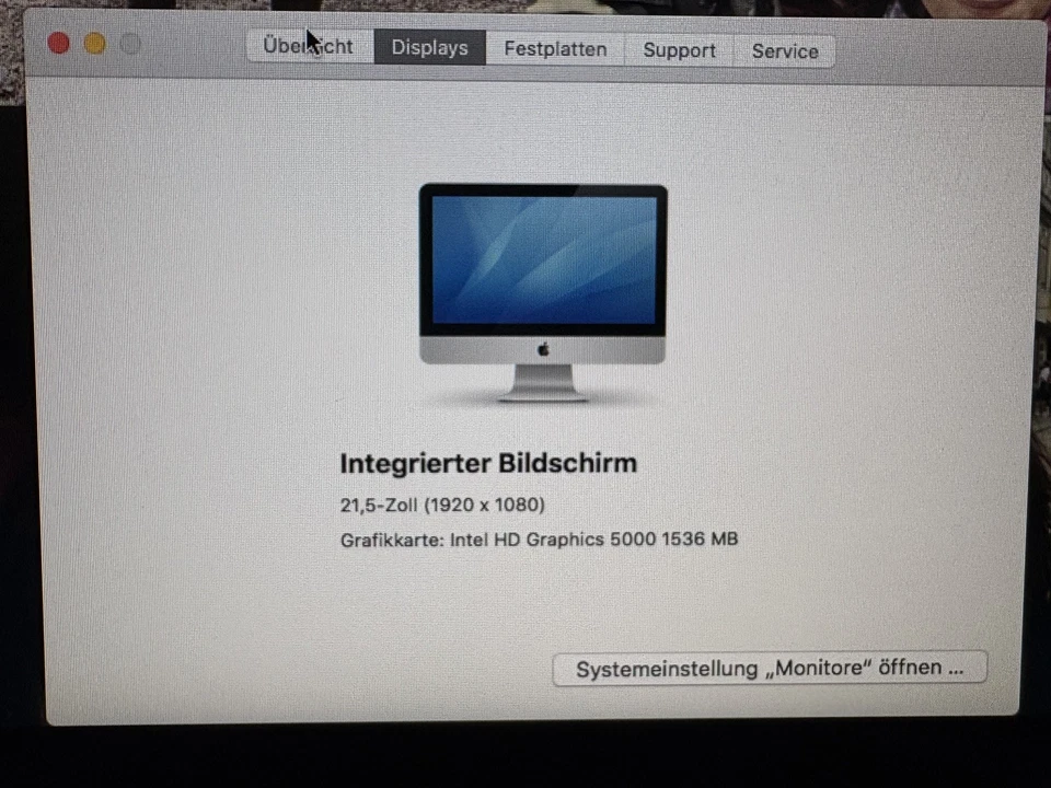 Apple iMac 21,5 Zoll - Bild 3 von 4