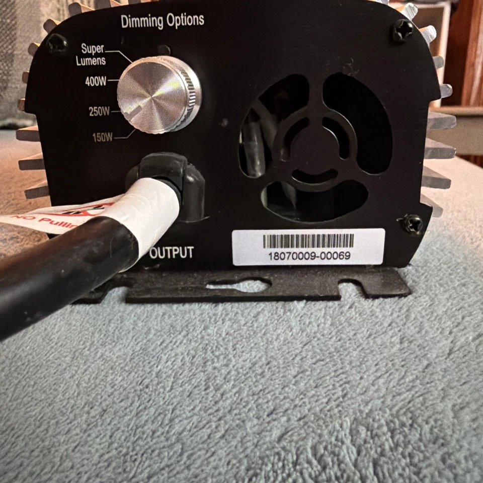 Lastre electrónico digital regulable VIVOSUN 400w para bombilla MH HPS 120~240V Foto 3 de 4