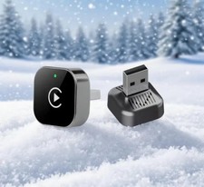 Wireless Carplay Android Auto Mini Adapter, Fast Cooling Technology, Portable