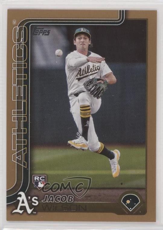 2025 Topps Series 1 Gold /2025 Jacob Wilson #314 19jf