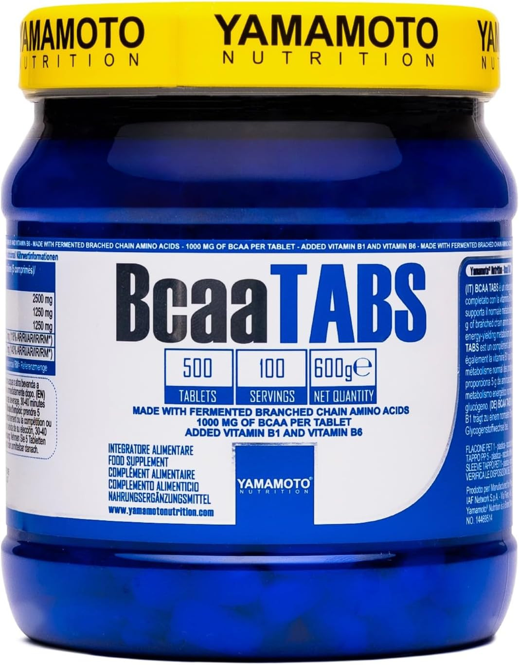 Integratore BCAA 50 TABS | Aminoacidi per Performance e Massa