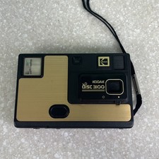 Vintage 1980's Kodak Disc 3100 Camera Gold and Black