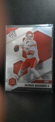 2021 Panini Mosaic - Variations AFC Patrick Mahomes II #221 Silver Prizm