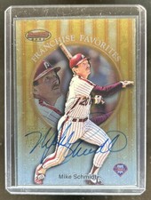 1999 Bowman's Best Mike Schmidt Franchise Favorites Auto #FR2B Phillies