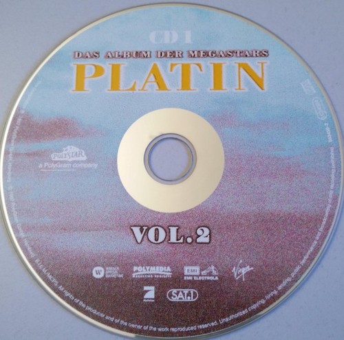 Various Platin Vol. 2 - Das Album Der Megastars - CD x 2 - Picture 3 of 3