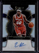 2022-23 Panini Select Zach Randolph Signatures Auto Autograph #/249 Grizzlies