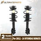 2pcs Pair Front Strut w/ Coil Spring Assy for 2011-14 Hyundai Sonata 11771 11772