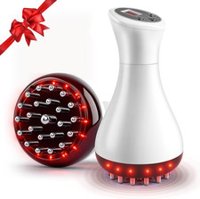 Rechargeable Lymphatic Drainage Massager  Cellulite Massage Tool with 3000Mah,F