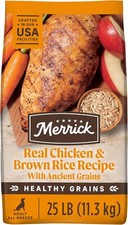 Merrick Healthy Grains Premium Adult Dry Dog Food, Wholesome And Natural Kibble