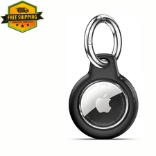 Upgrade Waterproof Airtag Holder with Apple Airtags Keychain, Hard PC Air Tag Ca