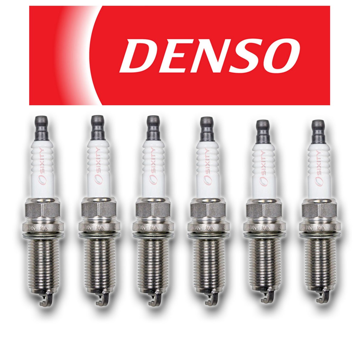 Set 6 DENSO 4505 Spark Plugs Twin Tip Platinum TT OEM# PKH16TT