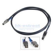 High Quality 12Gb/s SAS Cable, SFF-8644 to SFF-8644, 28AWG, 1M/3.3ft