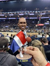 NBA GSW Al Horford Bobble Head Limited Edition Dominican Republic Flag