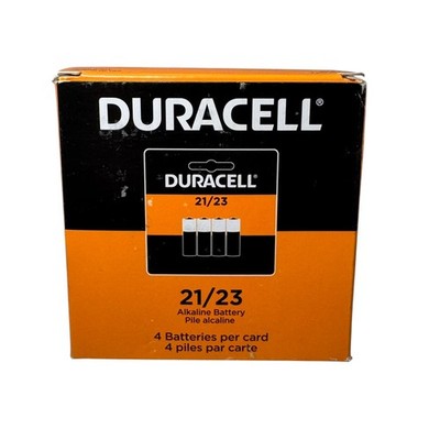 Duracell 21/23 12v Batteries - 24Pk NEW 6 cards of 4 each NEW