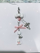 Bunny Phone Strap Charm Handmade