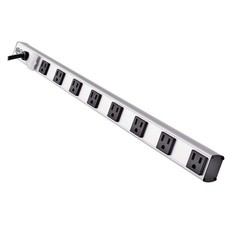 Tripp Lite 8 Right Angle Outlet Bench  Cabinet Power Strip, 24 in. Length, 15ft