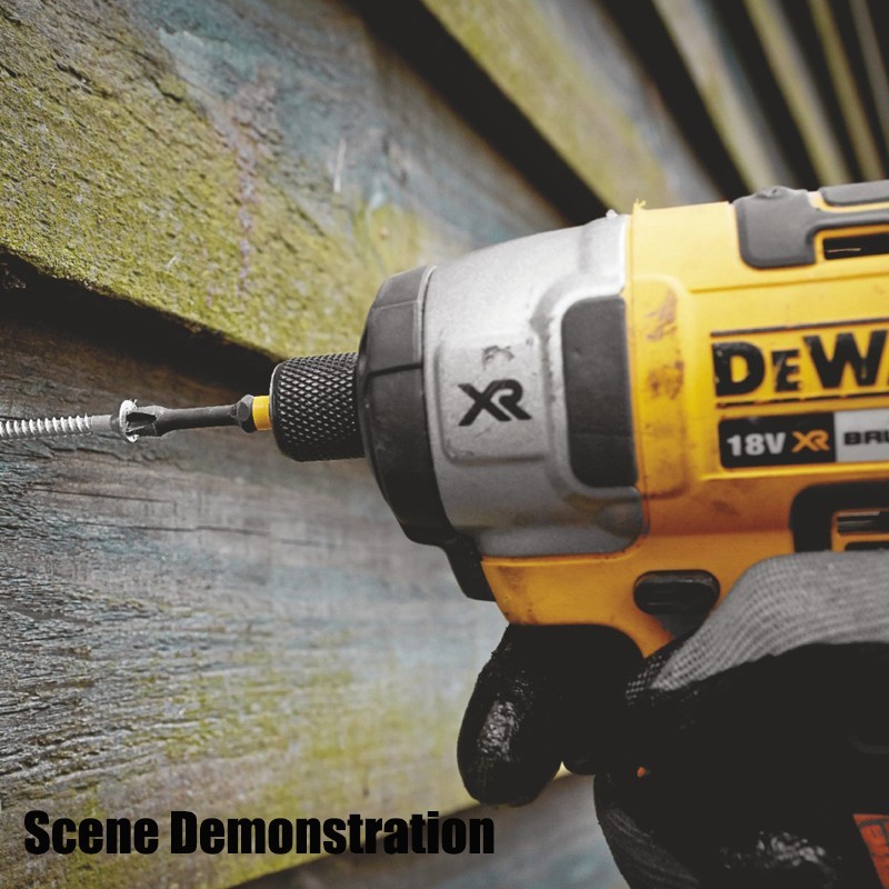 DEWALT PH2 57mm 임팩트 스크루드라이버 비트 5개입 고속강 전동공구 비트 4