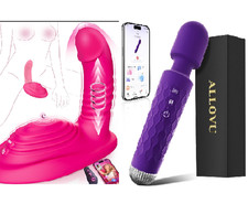 LOT OF 2 - WOMEN's TOYS Riding Toy THRUSTING TELESCOPING VIBRATION GRIDING