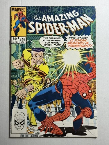 AMAZING SPIDER-MAN Marvel Comic No. 246 Nov 1983 Newstand Variant VF/NM