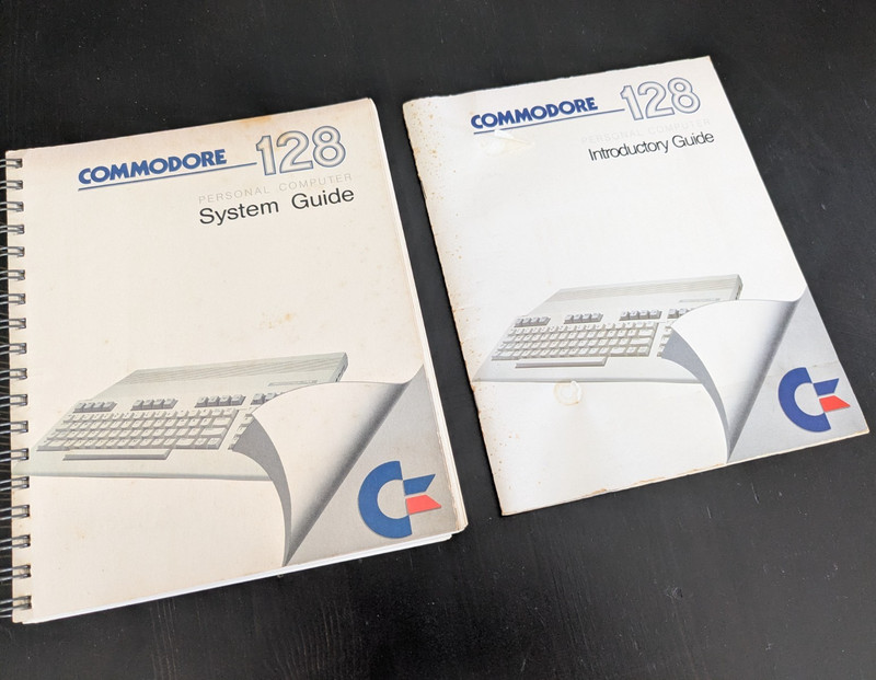 Vintage Commodore 128 Personal Computer System Guide & Introductory Guide