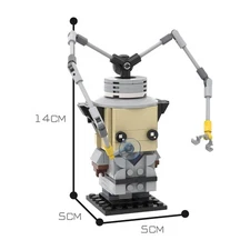 Hot Sale A Powerful but Dimwitted Cyborg Police Inspector 140 Build Moc