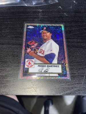 2022 Topps Chrome Platinum Anniversary - Pedro Martinez #439 Rose Gold Refractor