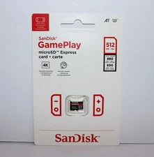 Sandisk Gameplay Micro SD Express Card 512GB ~NEW~