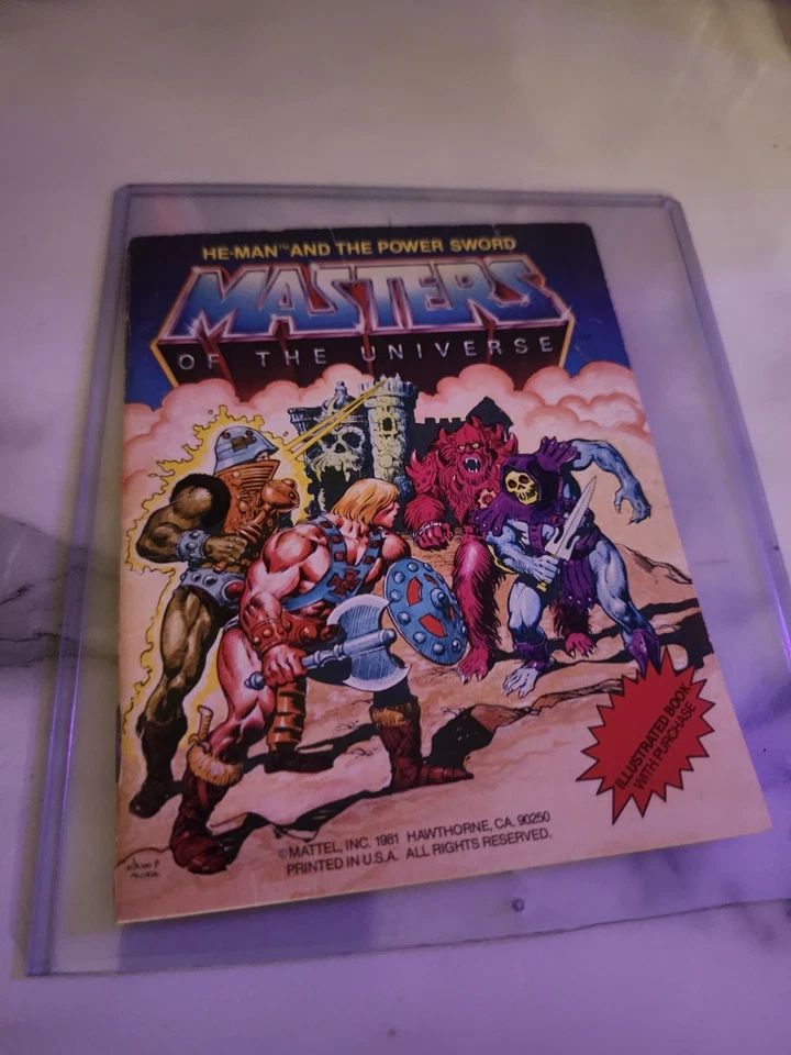 MASTERS OF THE UNIVERSE HE-MAN AND THE POWER SWORD MINI COMIC 1981 - Image 4 of 4