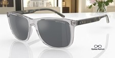 ARMANI EXCHANGE AX4070S 82396G Tp Magnet Grey Lt Gy Black 57 mm Men's Sunglasses