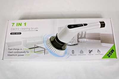 Highyes Electric Spin Scrubber 7-in-1 - Cordless Waterproof Rechargable ANS-8050