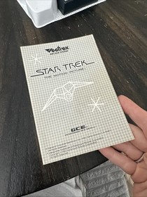 Vectrex Game Star Trek The Motion Picture CIB Complete In Box 