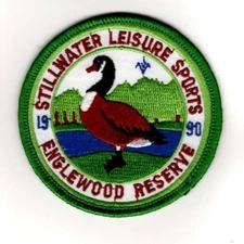 Englewood Reserve, Ohio, 1990 Stillwater Leisure Sports, Duck, Souvenir Patch