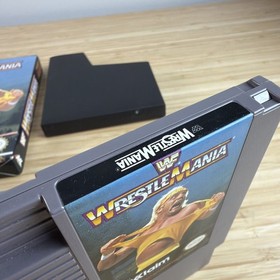 WWF WrestleMania (NES) 1989 MANCANTE MANUALE + Poster | Hulk Hogan WWF