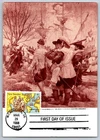 #C117 New Sweden FDC Maxi Card
