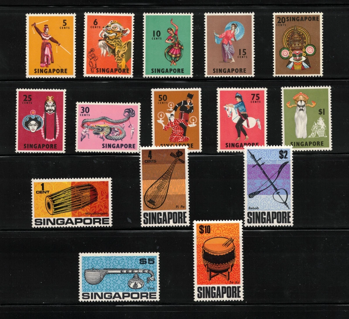 Singapore Postage Stamps 1963-Now for sale | eBay