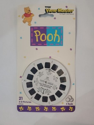 Winnie The Pooh And The Honey Tree View-Master 3D Reels 1995 3 Pack New 3083