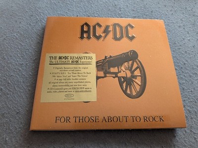 AC/DC - For Those About To Rock - Digipak CD - Rar Album