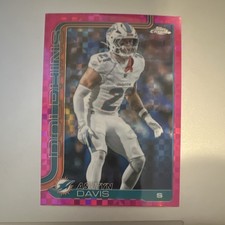 Topps Chrome Anthony Davis Dallas Mavericks Parallel Basketball Card #96