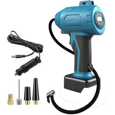 Portable Tire Inflator with LCD, Cordless Car Air Compressor Tyre(No Battery)