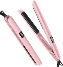 Flat Iron Hair Straightener 1 Inch - Professional Ceramic Hair Straightening Iro