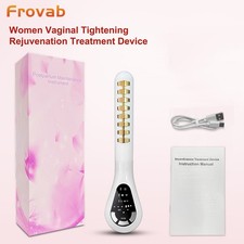 Vaginal Tightening Rejuvenation Wand Cervical Rehab Red Blue Light Therapy Home