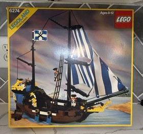 LEGO Pirates 6274 Caribbean Clipper Kit Complete with Instructions and Box READ