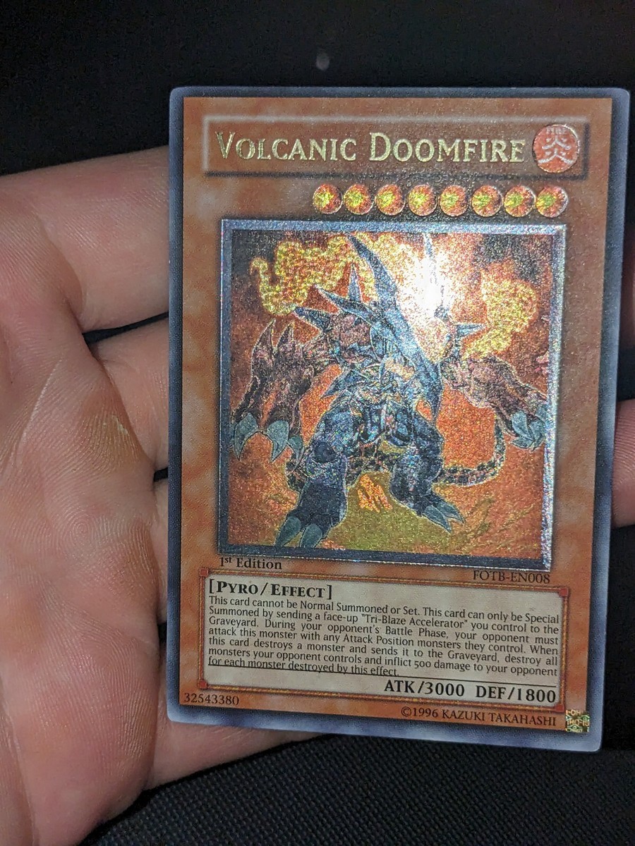 yugioh volcanic doomfire deck CR02-AE167 (UL) and deal 500 damages to opponent for each monster. Yu-Gi-Oh! Volcanic Doomfire & Rocket