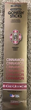 Gonesh Extra Rich Cinnamon Incense 20 Sticks New In Packaging