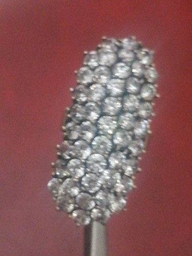 Stunning Sterling Silver 925 Zircon Ladies Ring - Size 6.5 - 13.2g - 第 6/11 張圖片