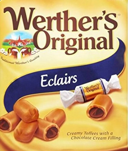 Caramelos suaves envueltos Werther's Toffee Eclairs 10 lb ENVÍO GRATUITO inferior 48 - Imagen 5 de 5